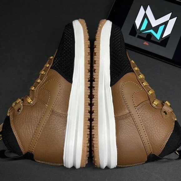 Nike Lunar Force 1 Duckboot Ale Brown Black 805899-202 Men’s Sizes - Picture 10 of 11